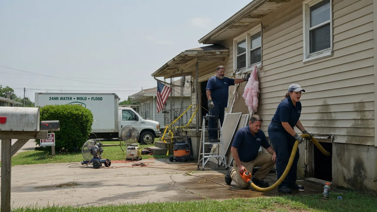 Water Damage Repair in La Salle, TX near me